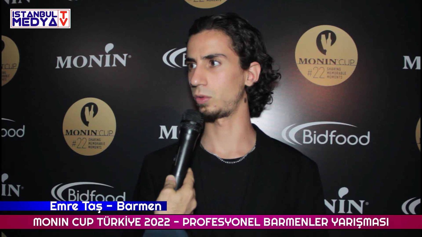Emre taş barmen röportajımız monin cup türkiye 2022 profesyonel barmenler yarışması
