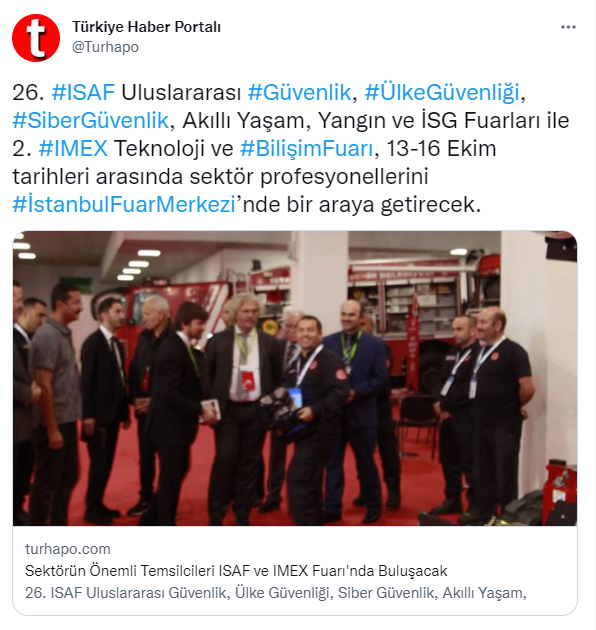 Sektörün Önemli Temsilcileri ISAF ve IMEX Fuarı'nda Buluşacak 3