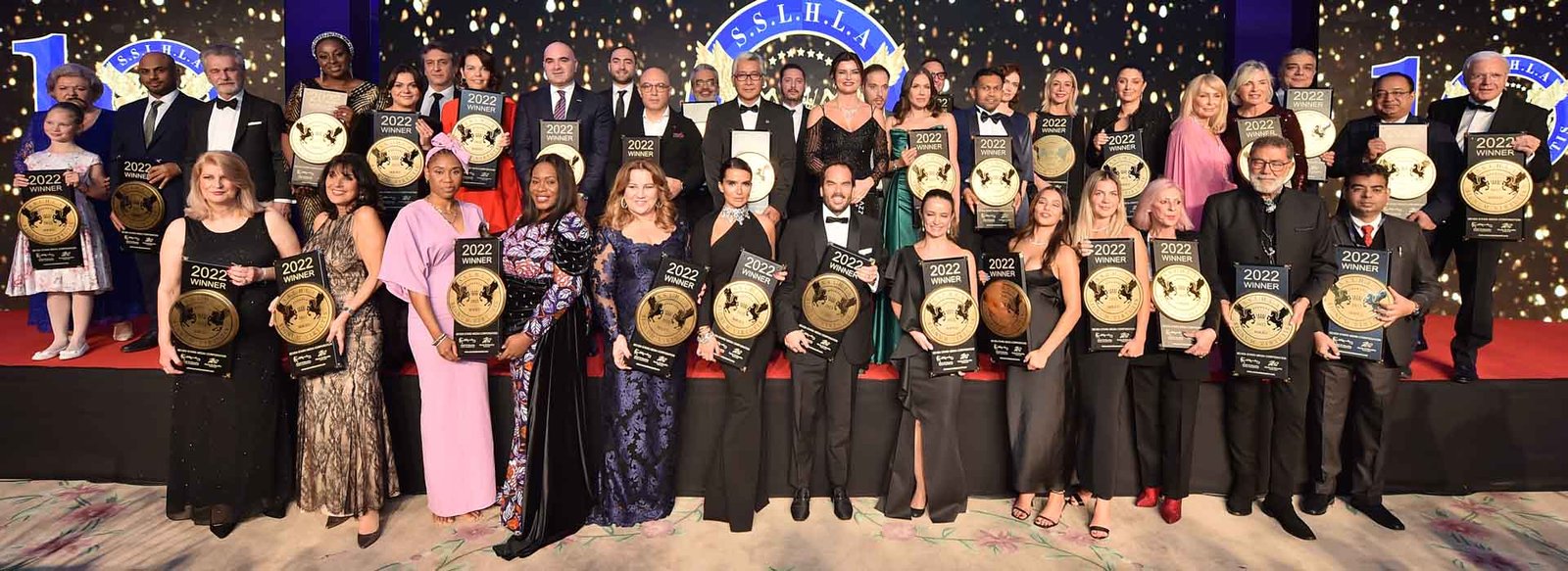 Seven stars luxury hospitality lifestyle awards 10. yıl Ödül töreni
