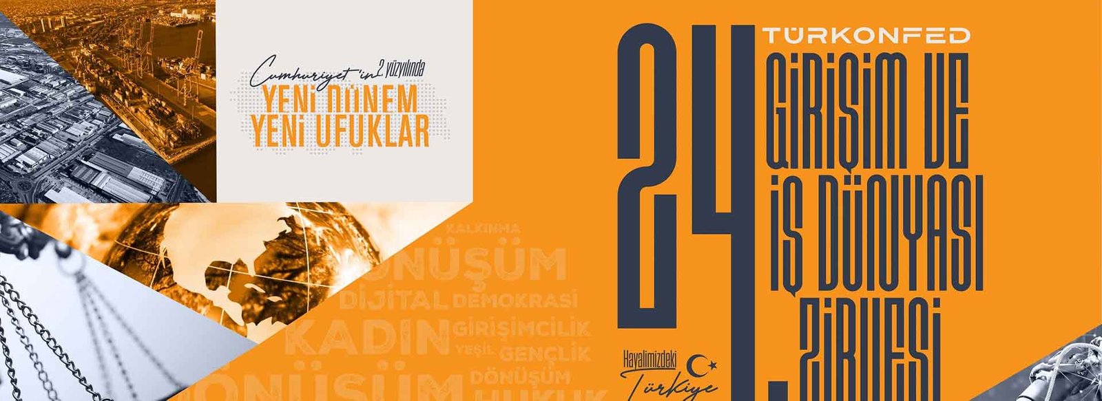 24. girişim ve İş dünyası zirvesi tÜrkonfed süleyman sönmez