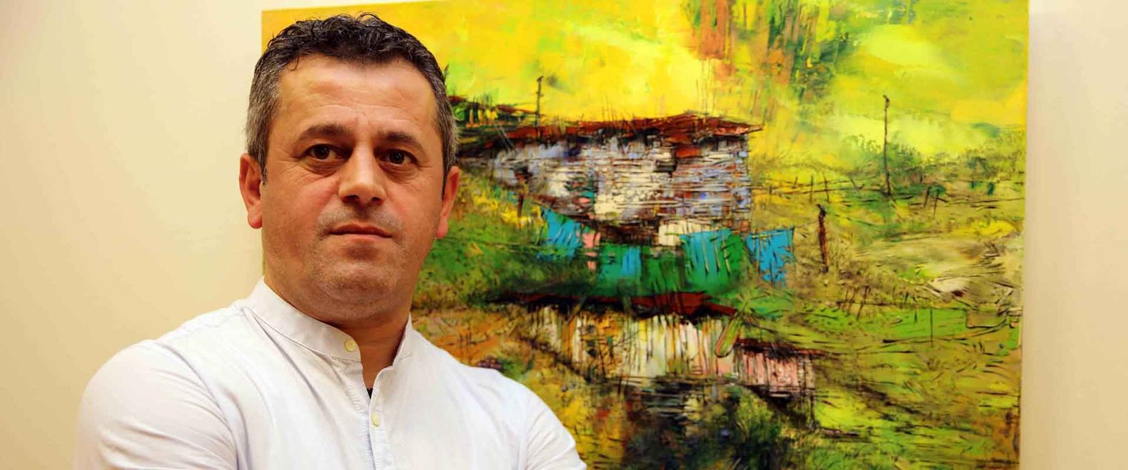 Ressam mümin candaş barınaklar sergisi 1
