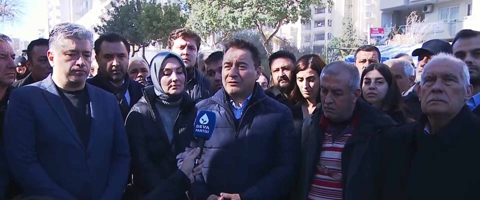 DEVA Partisi Genel Başkanı Ali Babacan Afet Bölgesinde