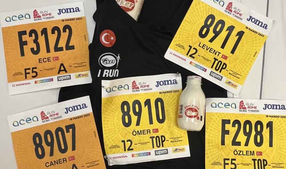 Eker i run” birincileri roma maratonu’nda afetzedeler için koştu (2)