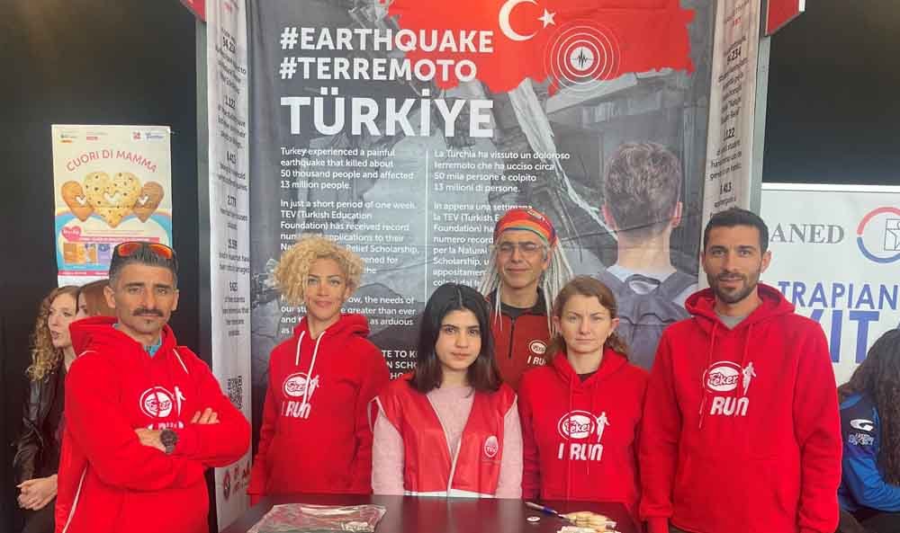 Eker I Run” birincileri Roma Maratonu’nda afetzedeler için koştu (4)
