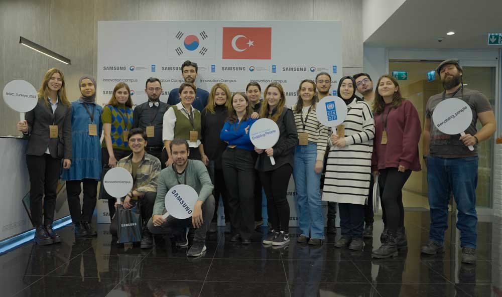 Samsung ve UNDP, Türkiye’nin Gençlerine Dijital Geleceği Öğretiyor