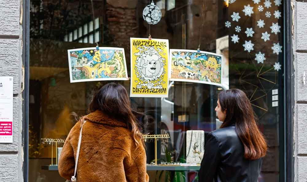 Cubis Art İmzasıyla Gerçekleşen Artinshop, Tophane'yi Renklendirdi