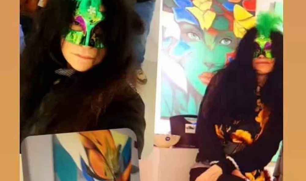 Cigdem Yorgancioglu Mimchi 360 Dansı  ve Sergide Rastlantısal Buluşma