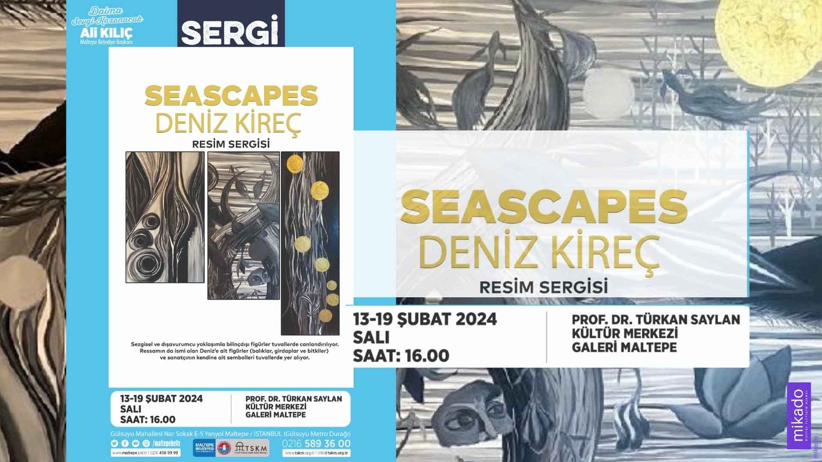 Deniz Kireç'in Dünyası Seascapes Ii Sergisi Başladı! (2)