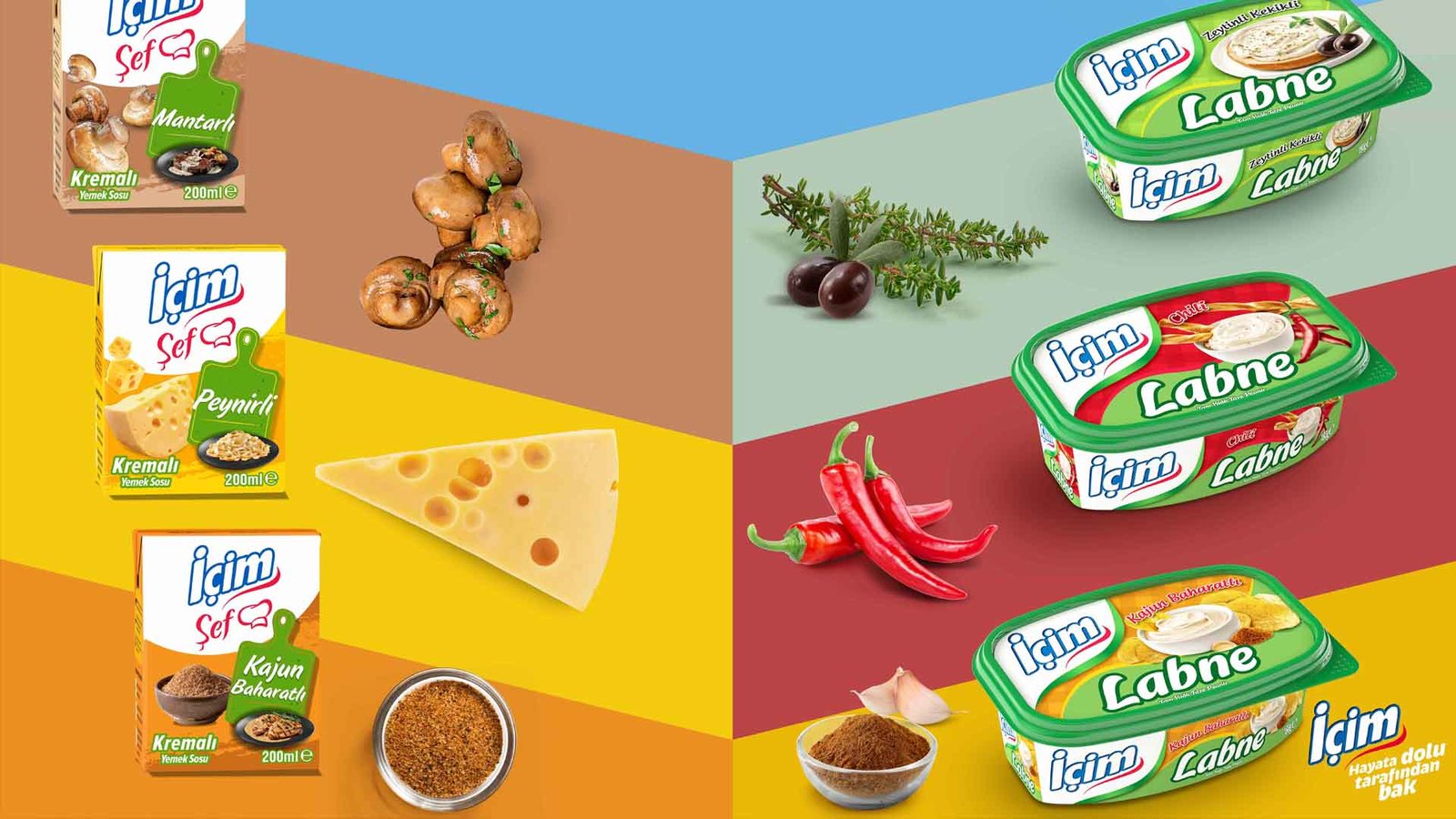İçim Labne Ve Şef Krema Yenilikçi Lezzetlerle Sofralarınıza Konuk Oluyor! 1