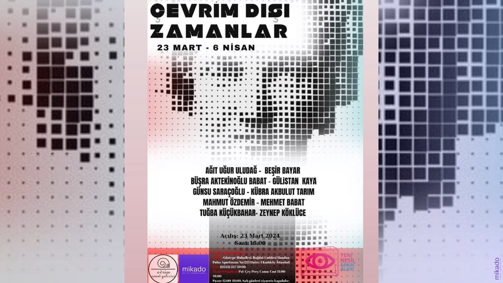 İstanbul'da Sanatın Yeni Adresi Evrim Sanat Galerisi'nde 'Çevrim Dışı Zamanlar' Sergisi