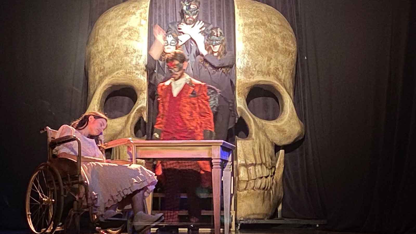 Nazım Hikmet's Play 'skull' Which Criticises Capitalism Re Staged At Şişli Theatre (2)