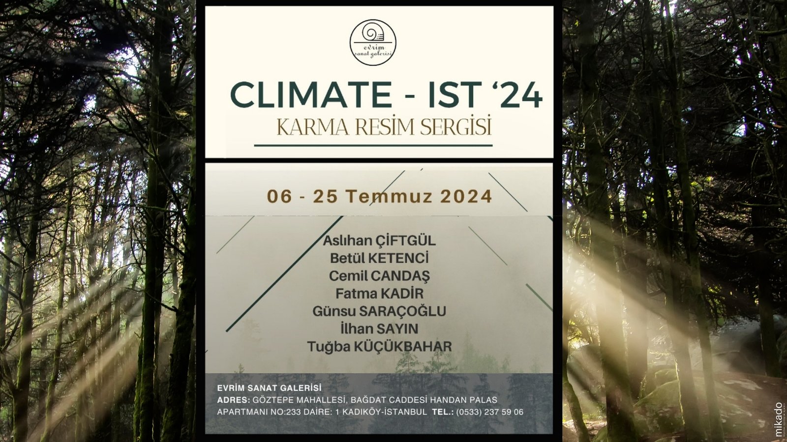 Climate Ist’24 Sergisi Gelirinin Bir Kısmı Wwf Türkiye'ye Bağışlanacak