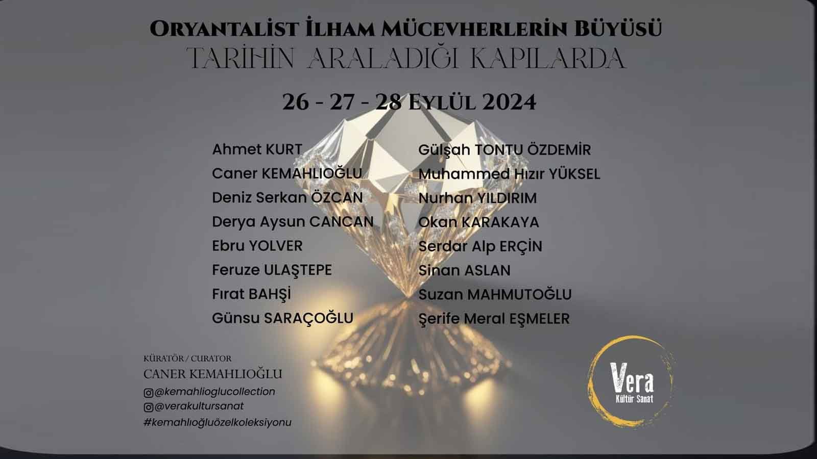 Tokat Vera Kültür Sanat’ta Oryantalist İlham Mücevher Ve Tarihi Sanatın Buluşması