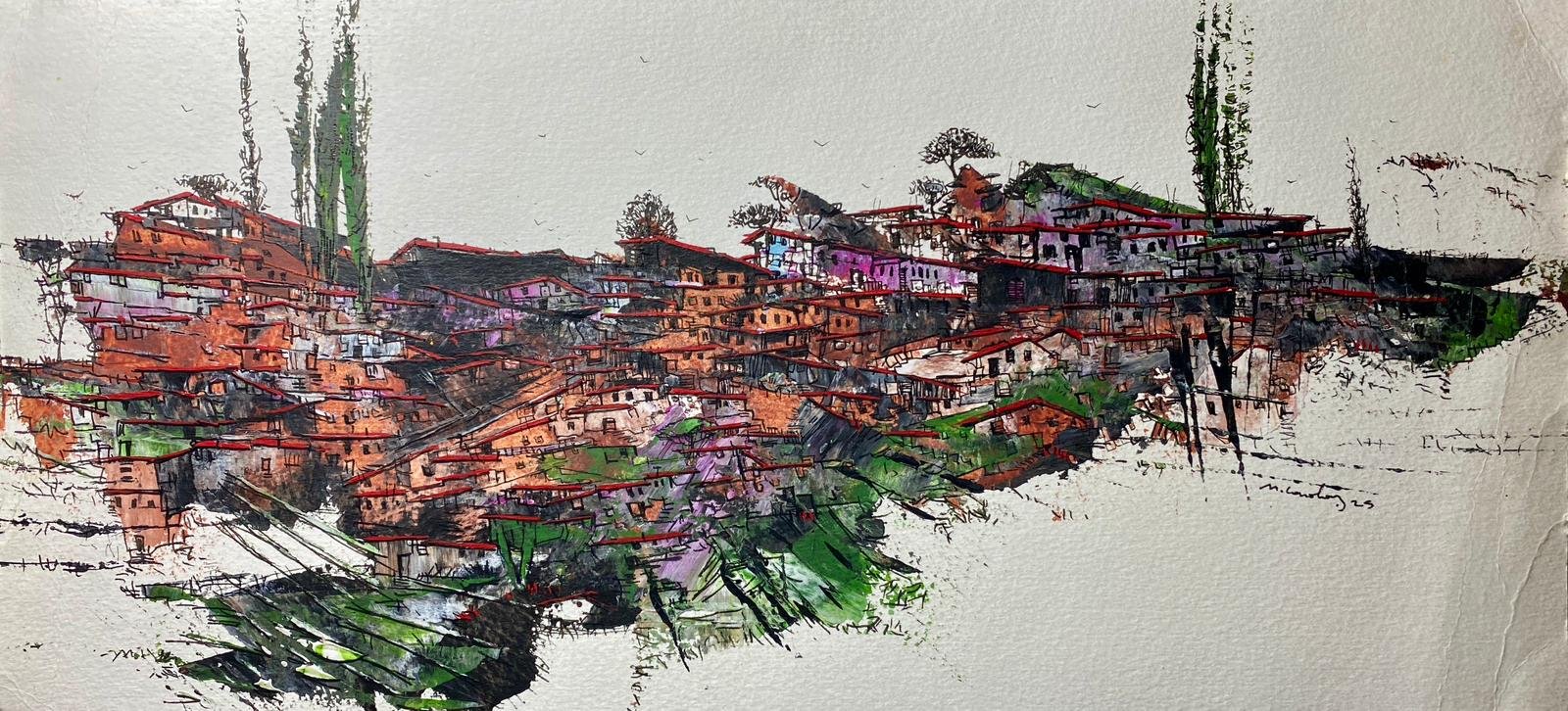 Urladam sanat merkezi'nde mavi ve siyah sergisi başlıyor orhan zafer ve mümin candaş, İki usta sanatçı buluşuyor (2)