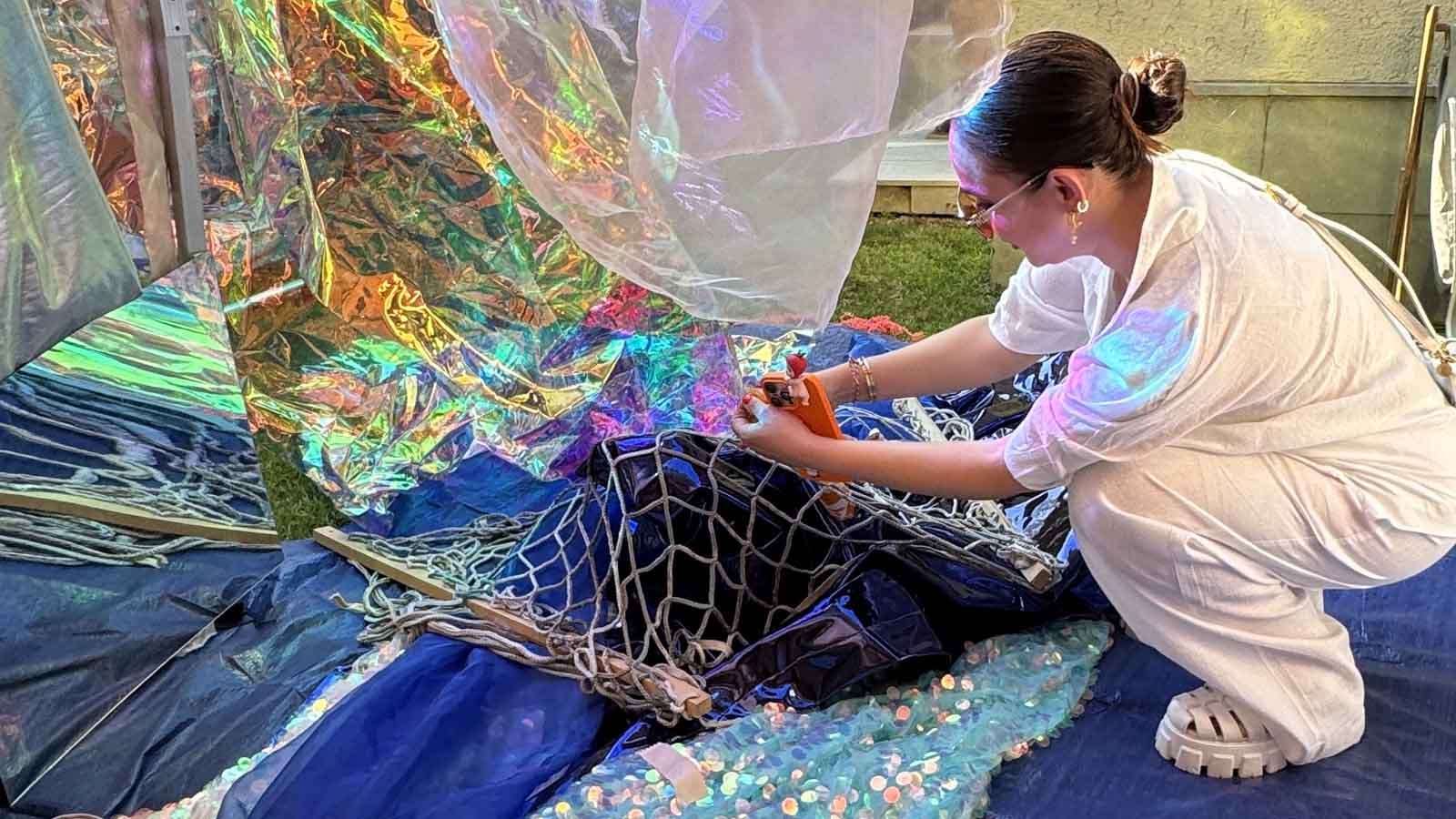 Holocraft yaz etkinliğinde hiromita project sanat yerleştirmesi melek anqi (11)
