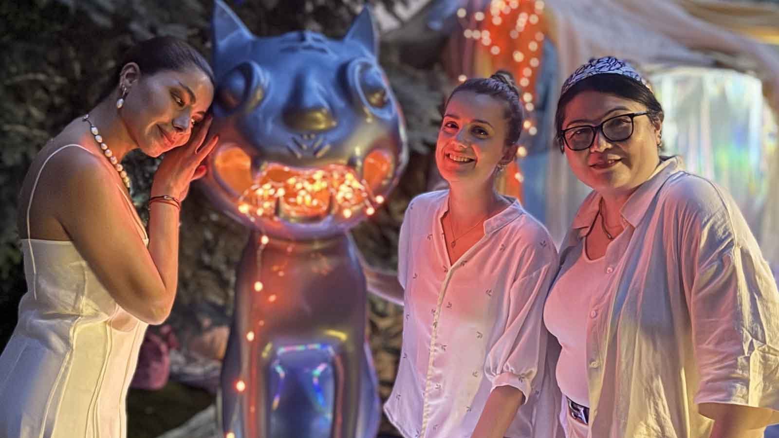 Holocraft yaz etkinliğinde hiromita project sanat yerleştirmesi melek anqi (7)