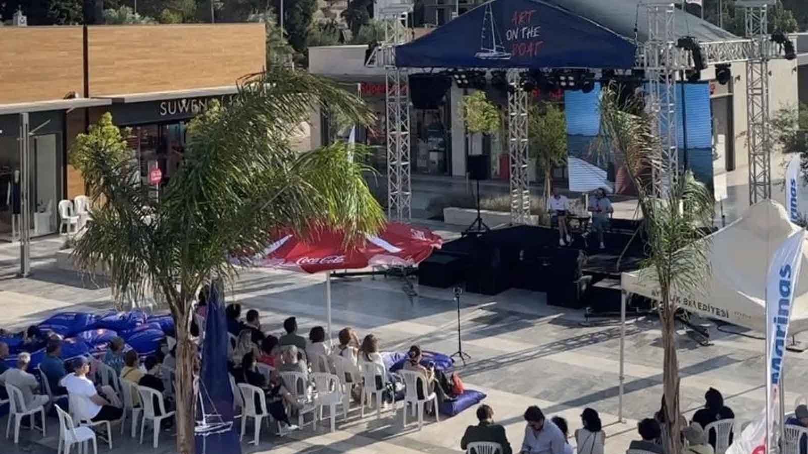 Ayvalık setur marinas art on the boat festivali’ne ev sahipliği yaptı (2)