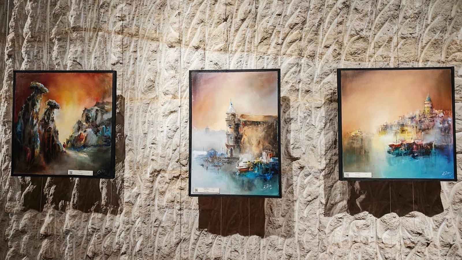 “Güneşin Dokunduğu Yer” Sergisi Avanos Güray Müzesi’nde Sanatseverlerle Buluştu (2)