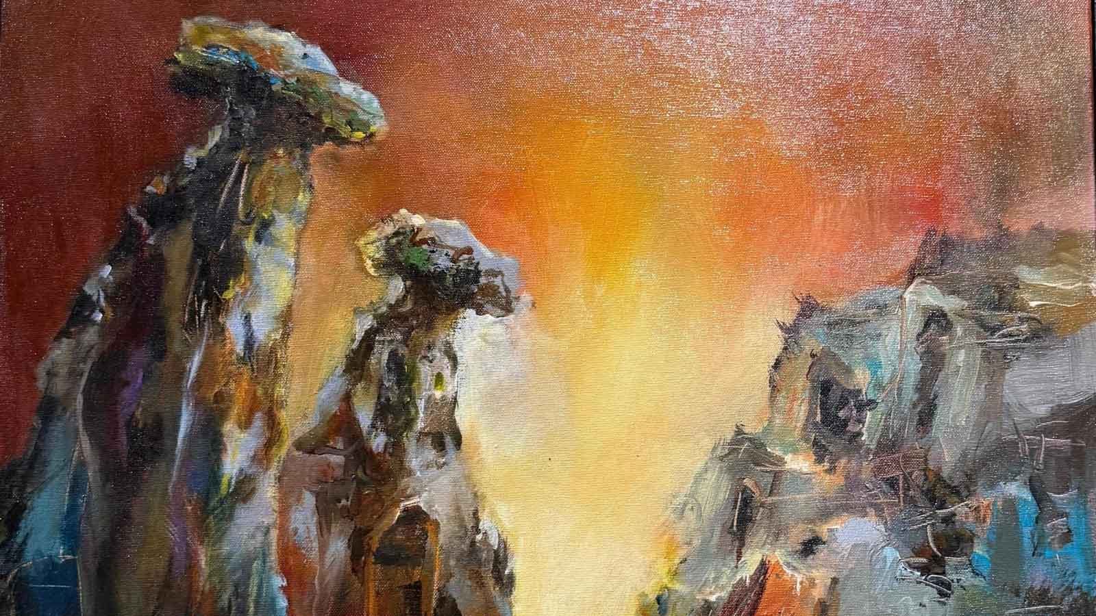 “Güneşin Dokunduğu Yer” Sergisi Avanos Güray Müzesi’nde Sanatseverlerle Buluştu (4)