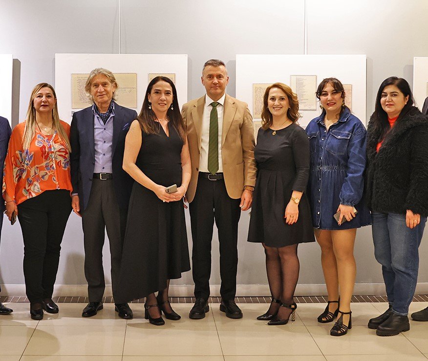 “Konuşan Mektuplar Ustalardan Gençlere Mesajlar” Mektup Proje Sergisi MTSO’da İzleyiciyle Buluştu (1)