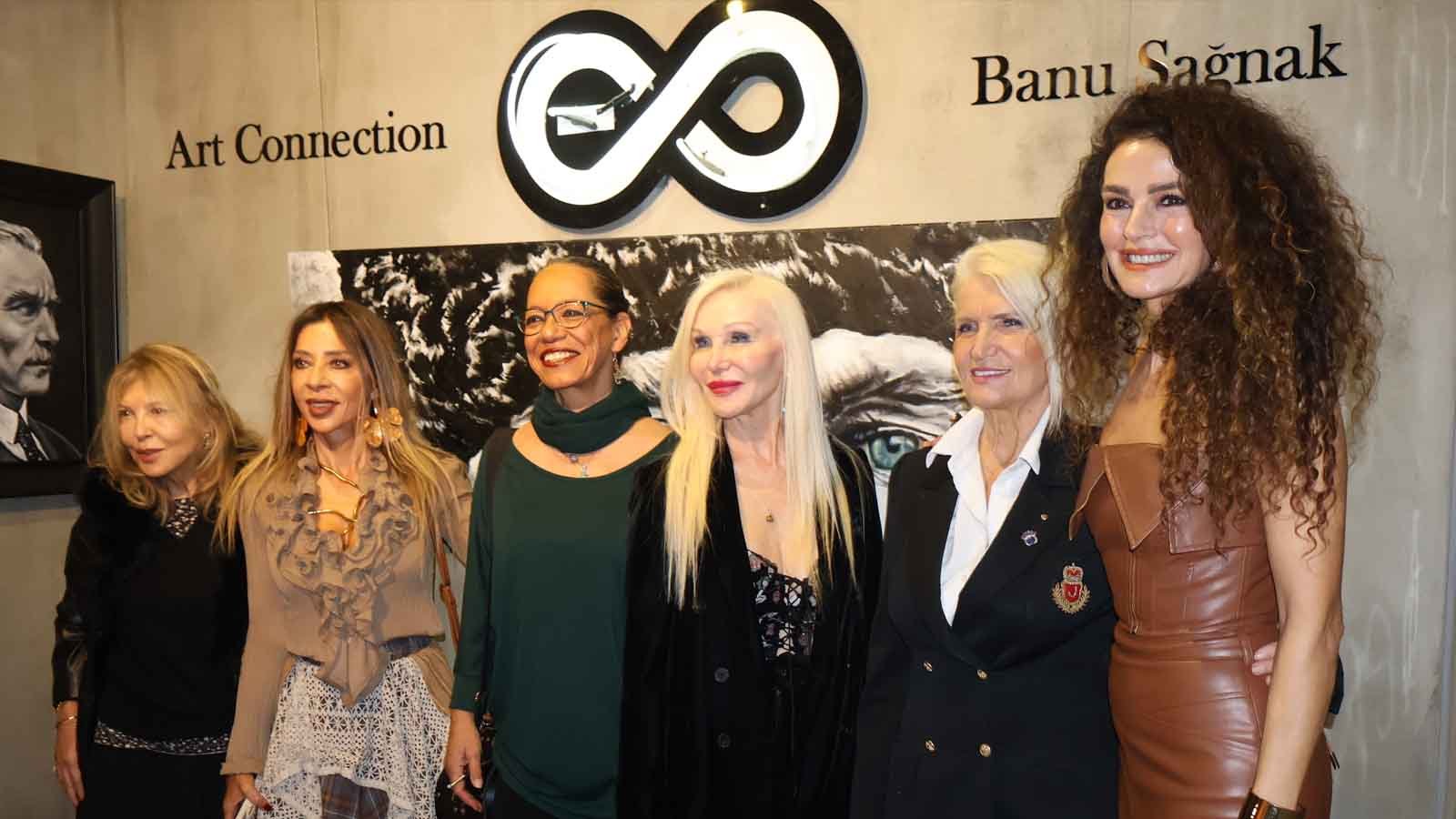 Ressam Banu Sağnak’ın “Dönüşüm” sergisi Art Connection by Banu Sağnak Teşvikiye’de (4)