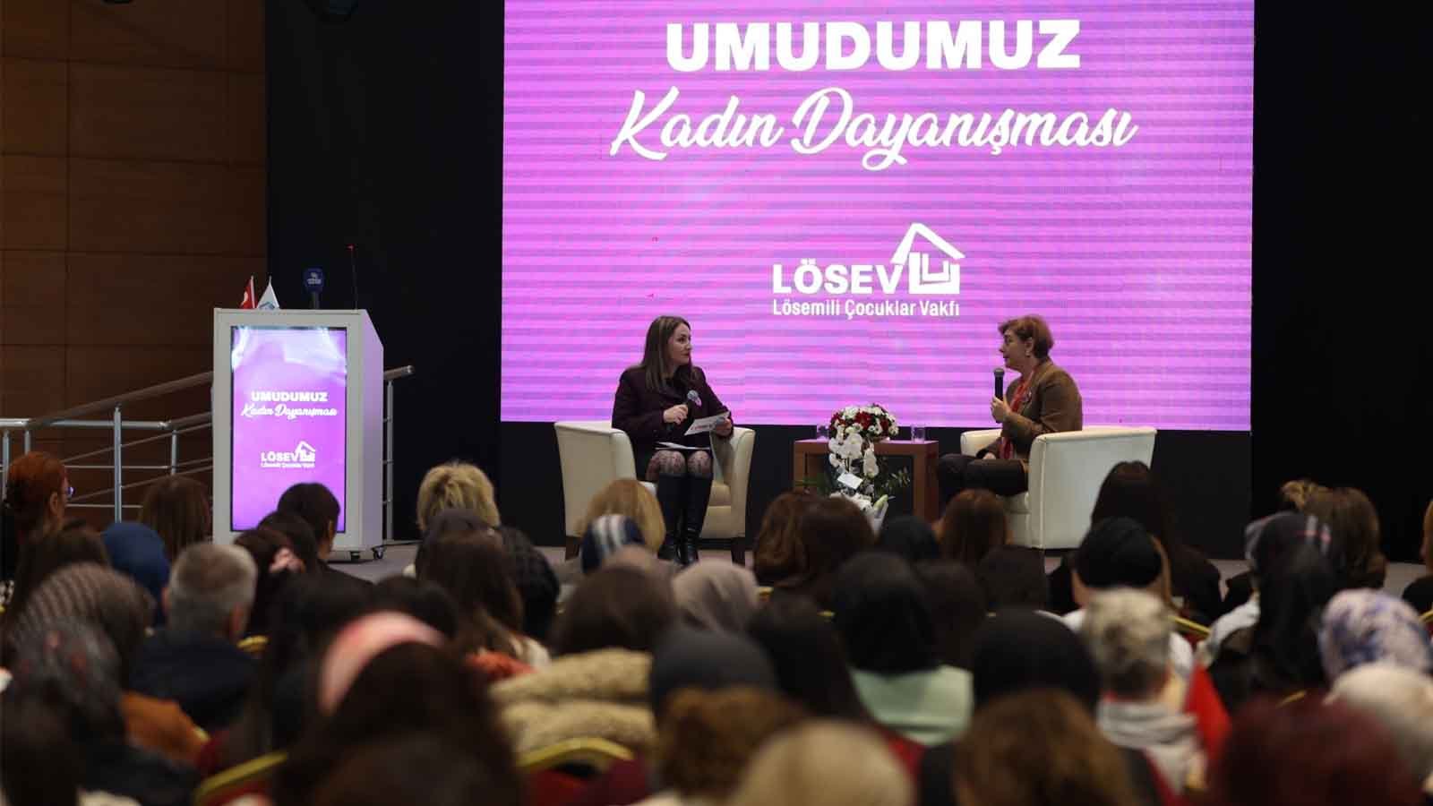 Umudumuz Kadın Dayanışması Bu Yıl Bursa'da Yankılandı LÖSEV, Kanserle Mücadelede Kadın Gücünü Anlattı