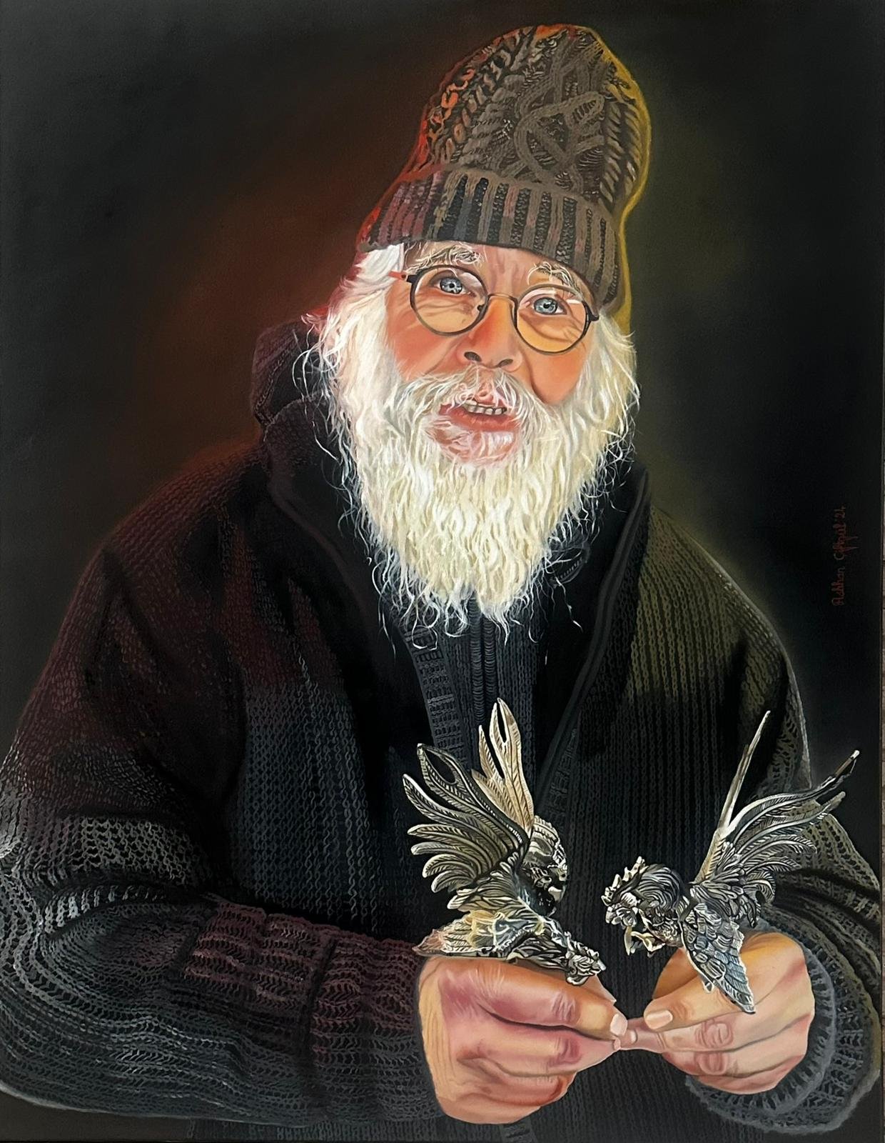 Belgrad Galerija ‘73’te Aslıhan Çiftgül Rüzgârı “Bakış Kalır Geriye…” (6)