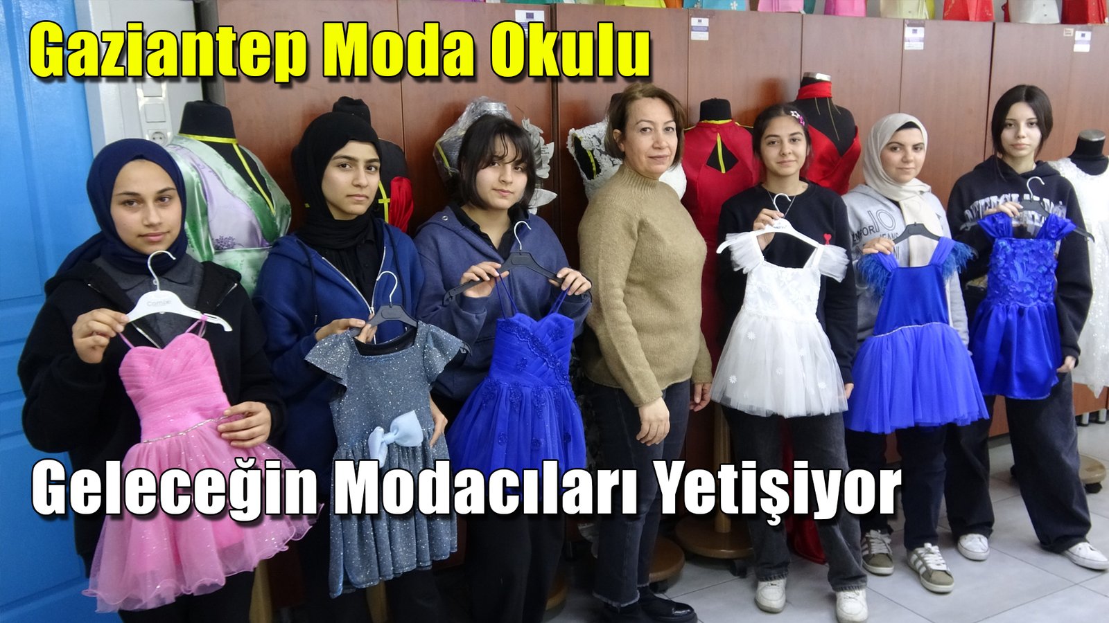 Bu Okulda Okuyanların İşi Hazır Moda Tasarımında Kalifiye Elemanlar Yetişiyor!