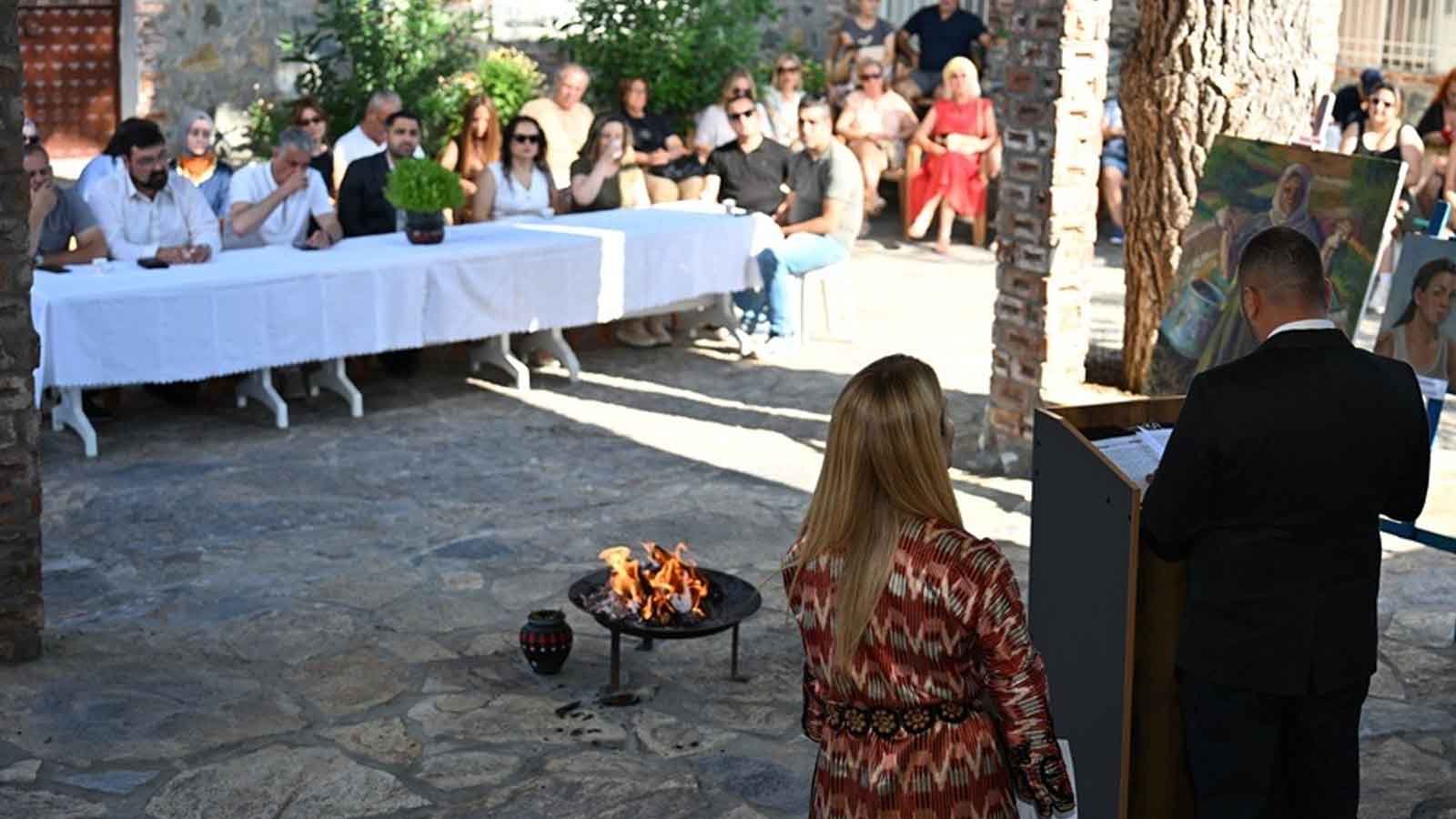 Tahtakuşlar’da 35. Yıl Sanat Buluşması Uluslararası Karma Sergi Açıldı (5)